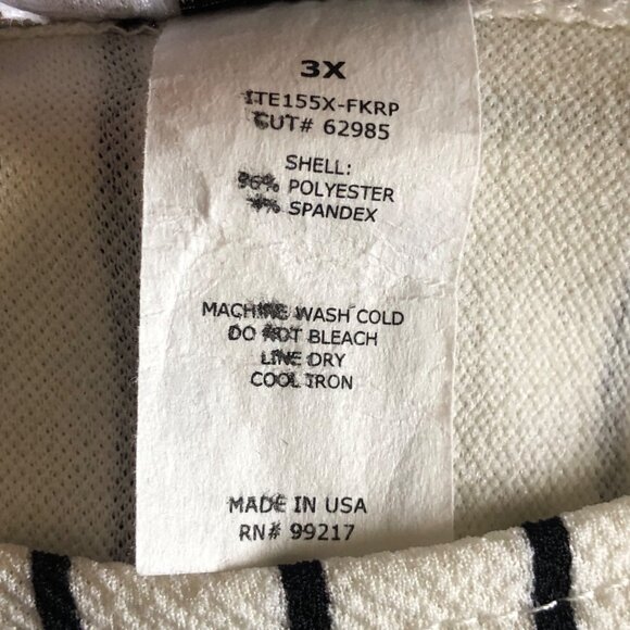 Moa Moa Women’s Summer Top Size 3X Flare Ruffle Sleeve Back Bow Detail - Picture 8 of 14